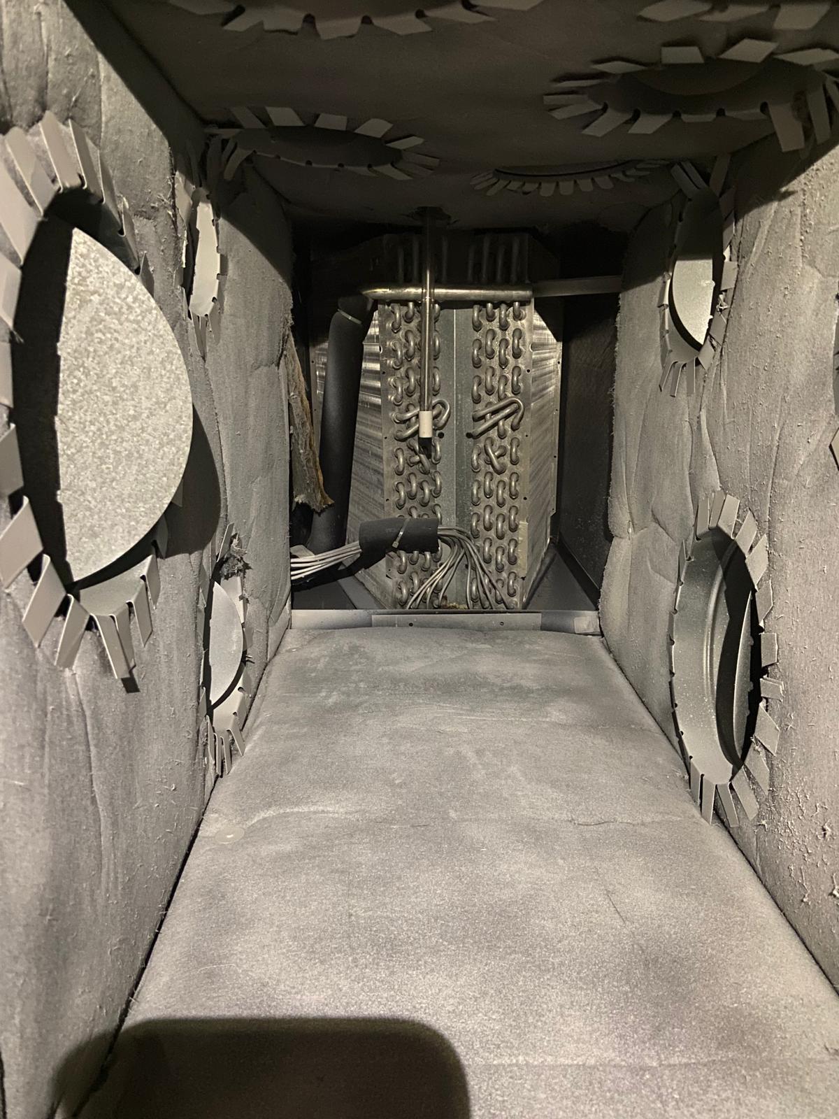 AC Units - hvac air duct cleaning interior view